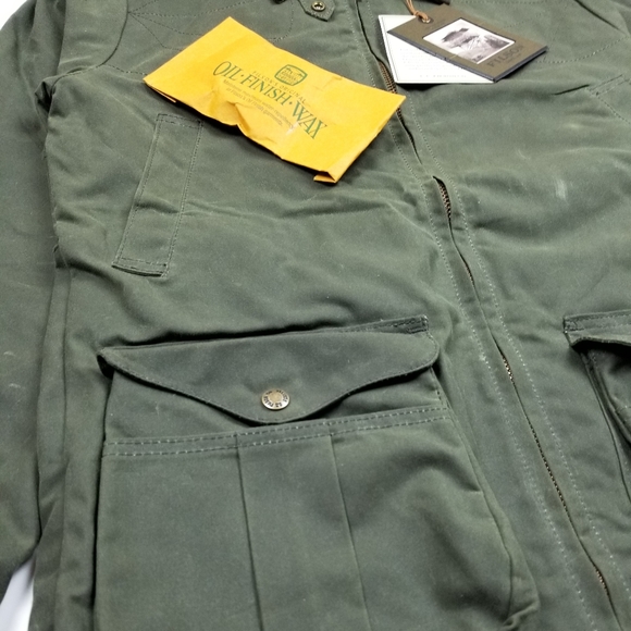 NWT FILSONShooting Coat Jacket, Otter Green